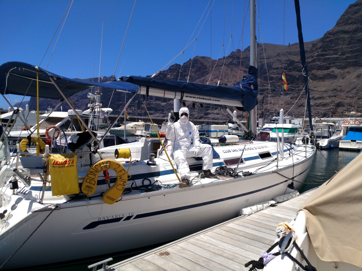 Canary islands, sailing (Jul 2017)